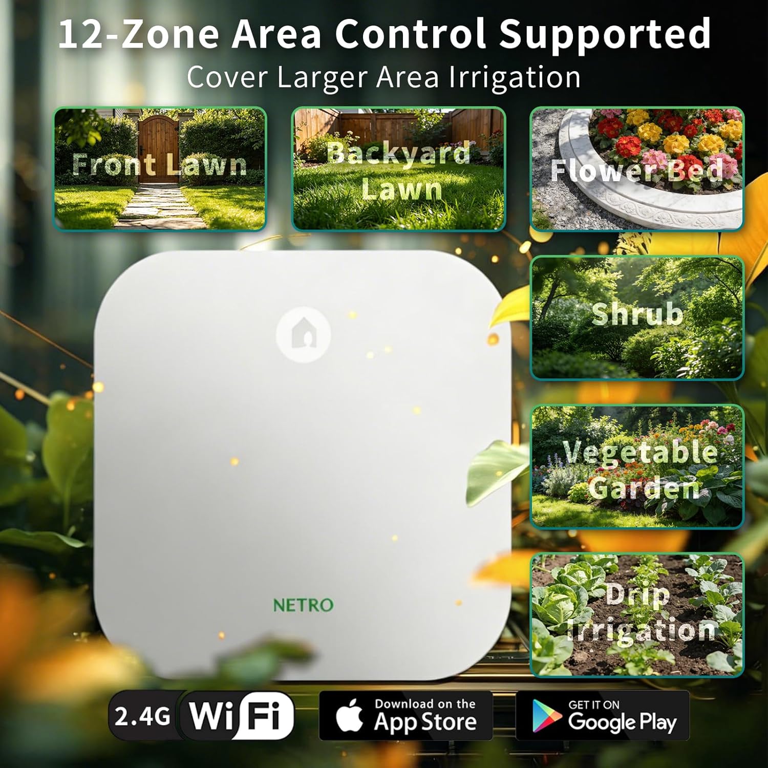 Smart Sprinkler Controller 12  - Smart Garden Sprinkler avaliação e preço