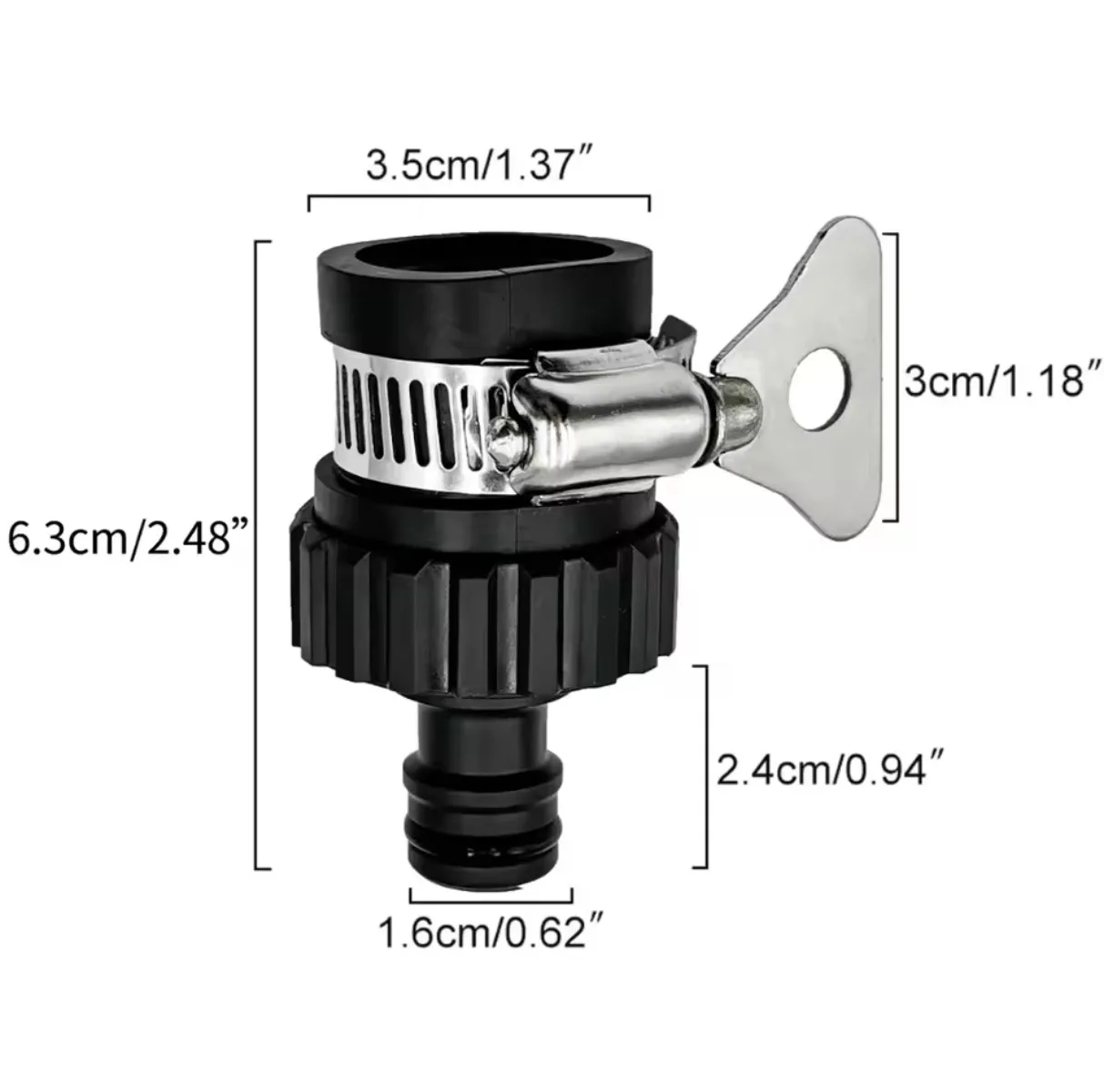 2pcs Durable Universal Water F - Smart Garden Tap avaliação e preço