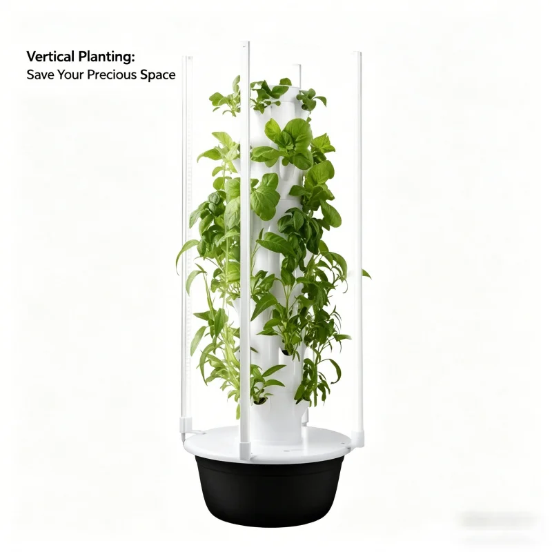 5-Layer Spacetree Hydroponic T - Smart Garden Herb avaliação e preço