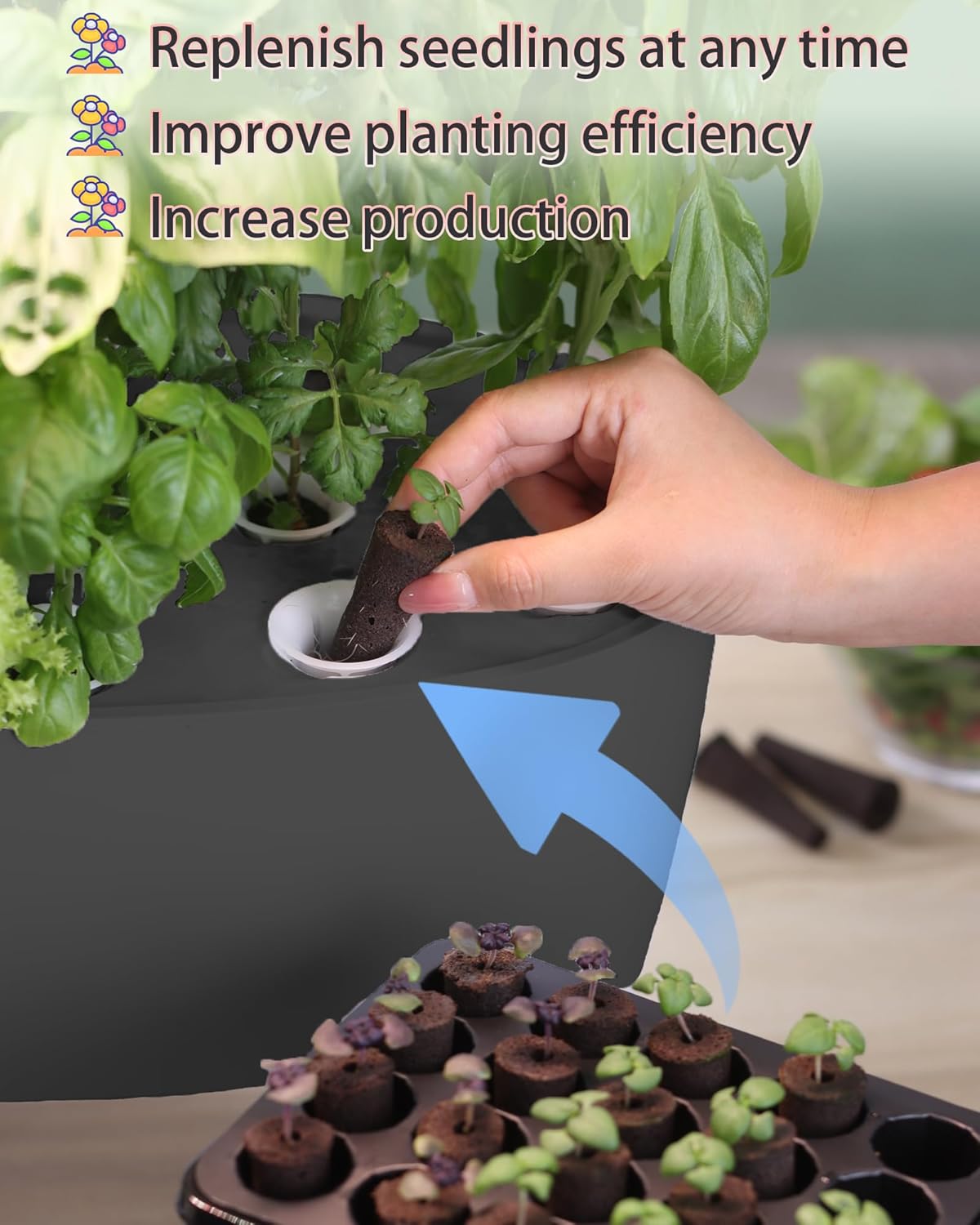 Hydroponic Growing System Kit  - Smart Garden Herb avaliação e preço