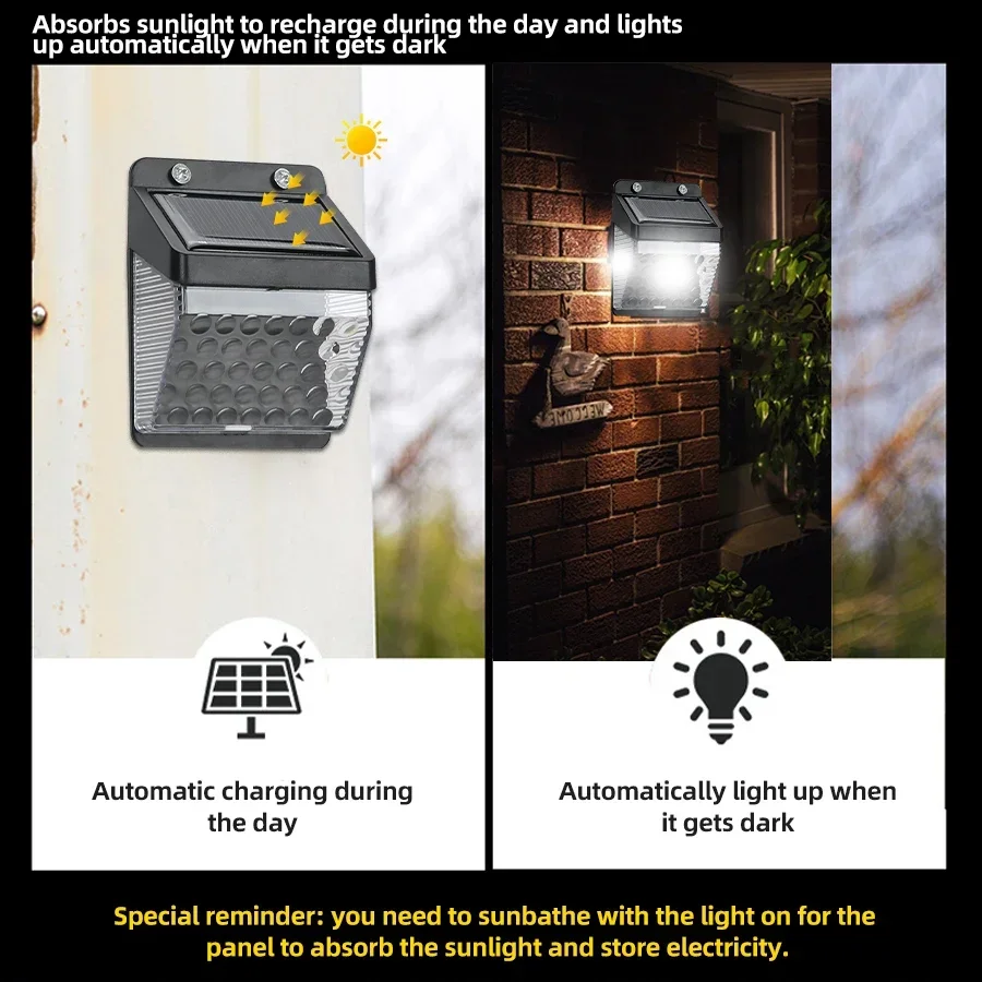 LED Solar Light PIR Motion Sen - Smart Garden Lamp avaliação e preço