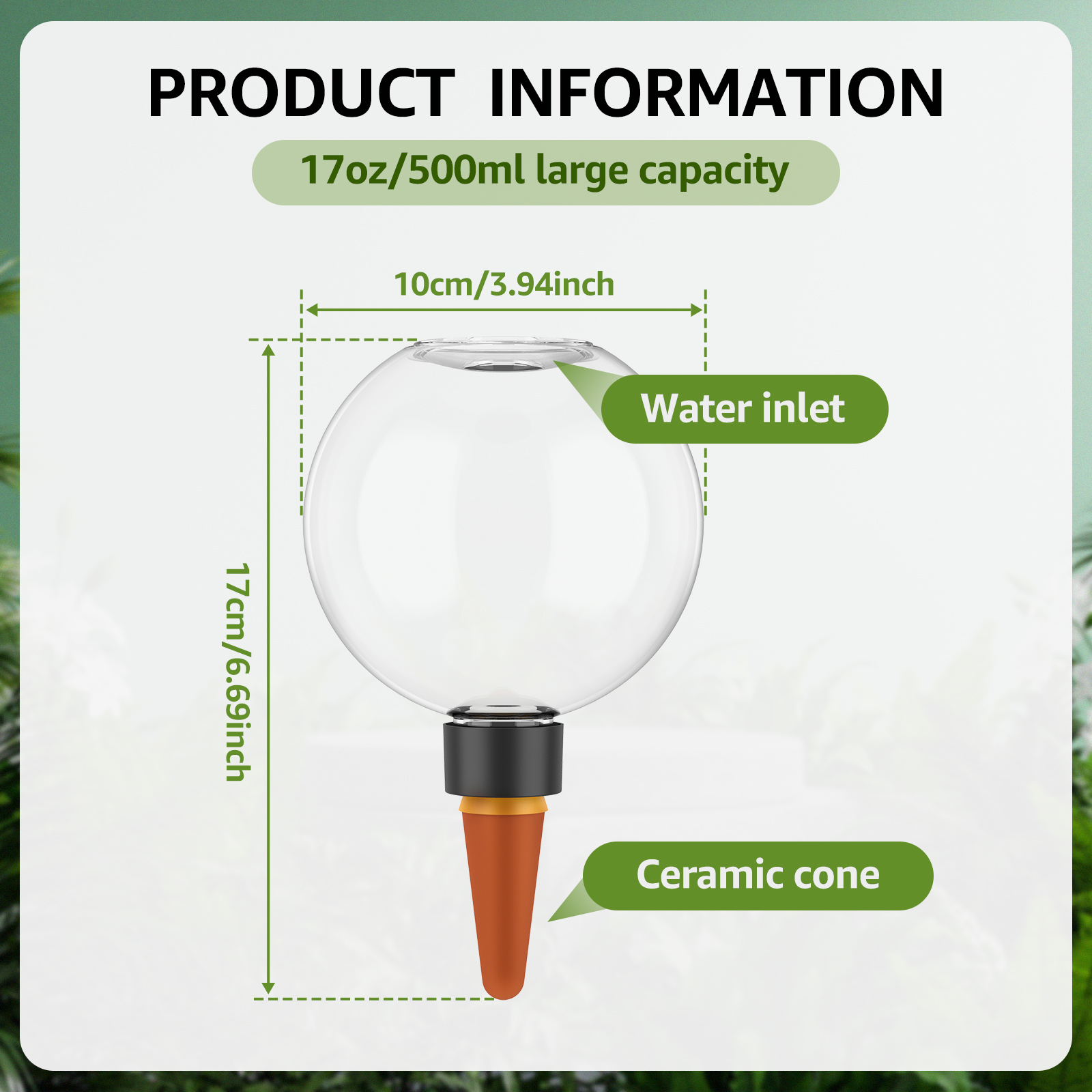 2/4Pcs 500ML Automatic Drip Ir - Smart Garden Sprinkler avaliação e preço
