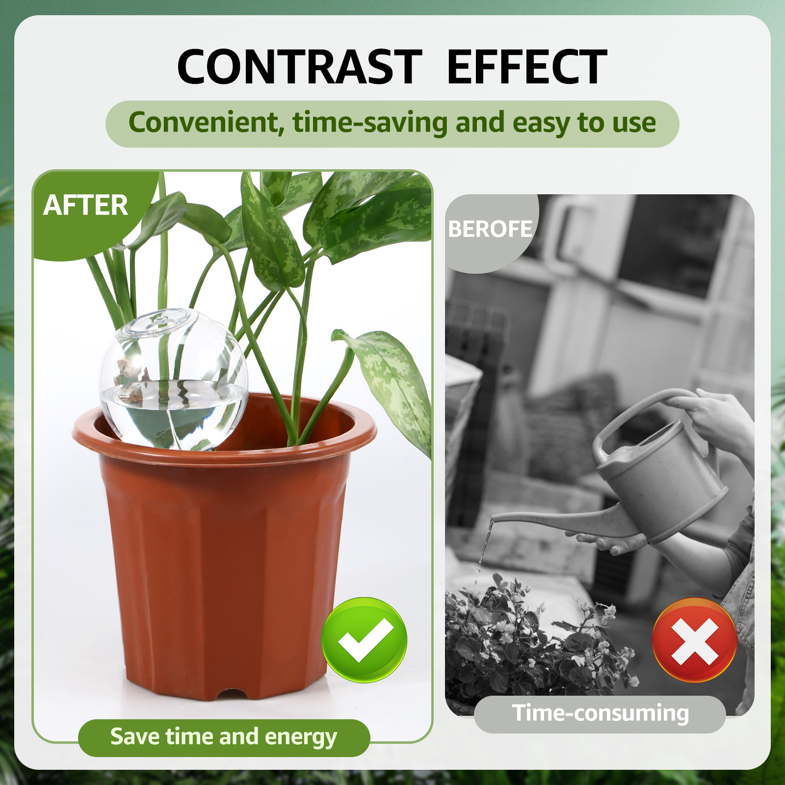 2/4Pcs 500ML Automatic Drip Ir - Smart Garden Sprinkler avaliação e preço