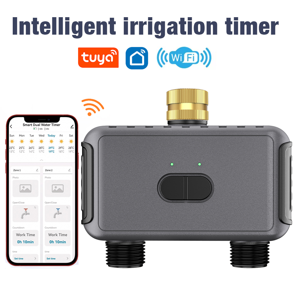 Wifi Automatic Water Timer Dua - Smart Garden Iot avaliação e preço