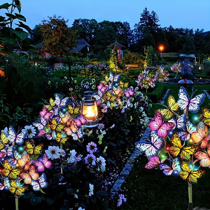 Solar LED Butterfly Garden Lig - Smart Garden Lamp avaliação e preço