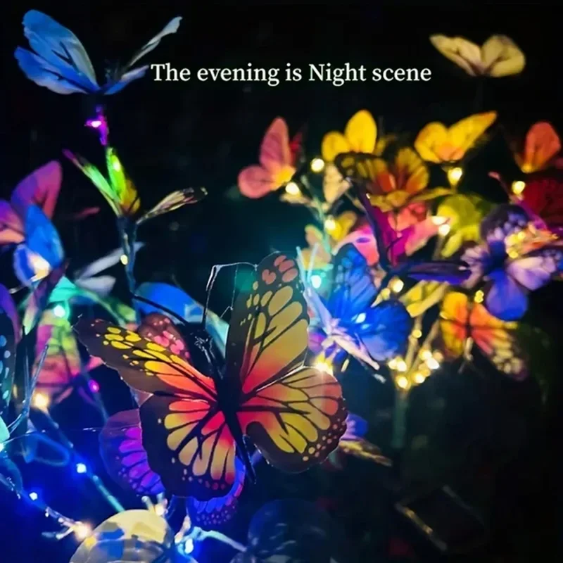 Solar LED Butterfly Garden Lig - Smart Garden Lamp avaliação e preço
