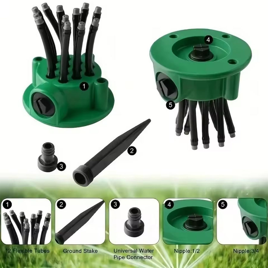 360° Automatic Rotating Garden - Smart Garden Sprinkler avaliação e preço
