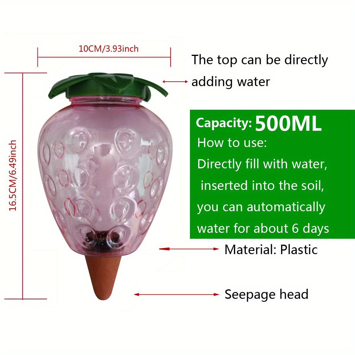 2 Pcs Automatic Watering Tool  - Smart Garden Sprinkler avaliação e preço