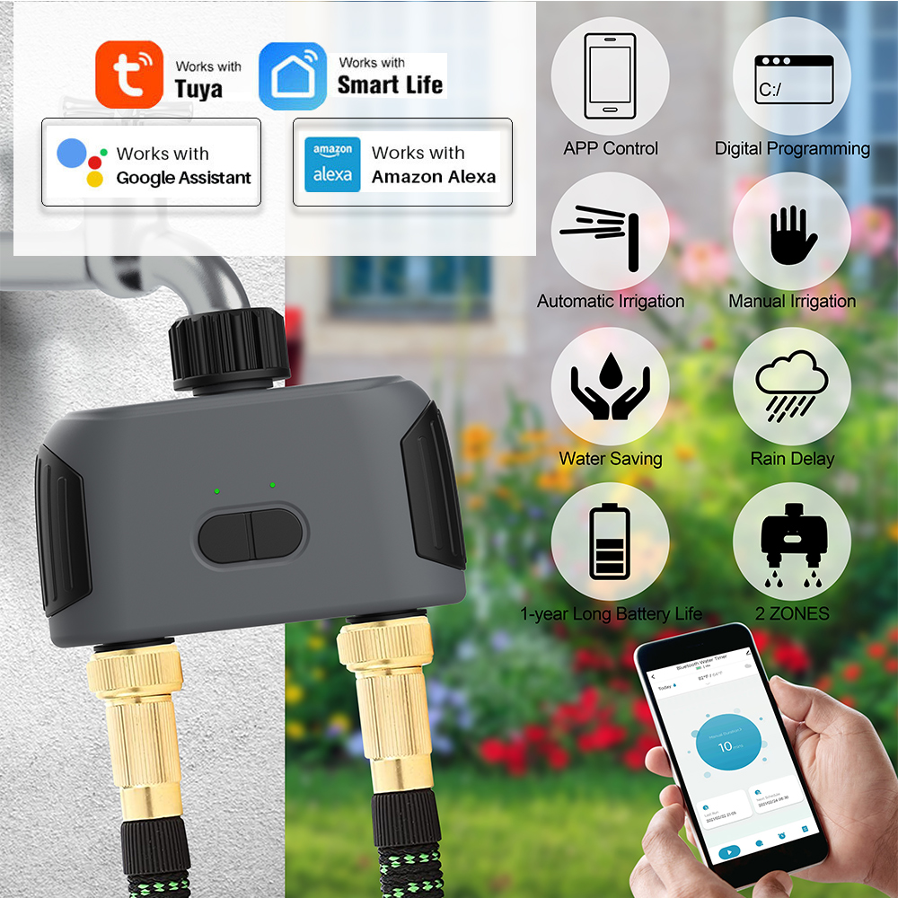 New 30-50M 2-Way Wifi Bluetoot - Smart Garden Iot avaliação e preço