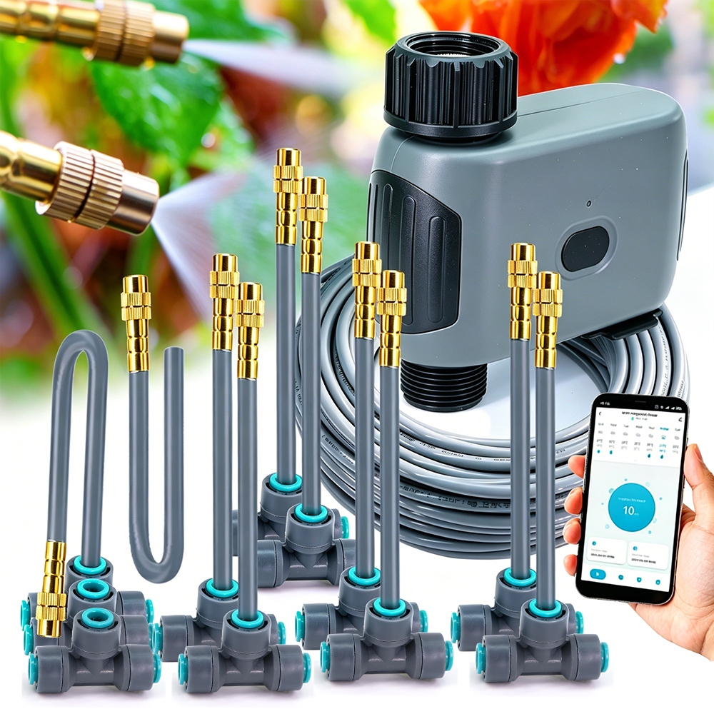 2.4GHz Wifi Timer Misting Cool - Smart Garden Iot avaliação e preço