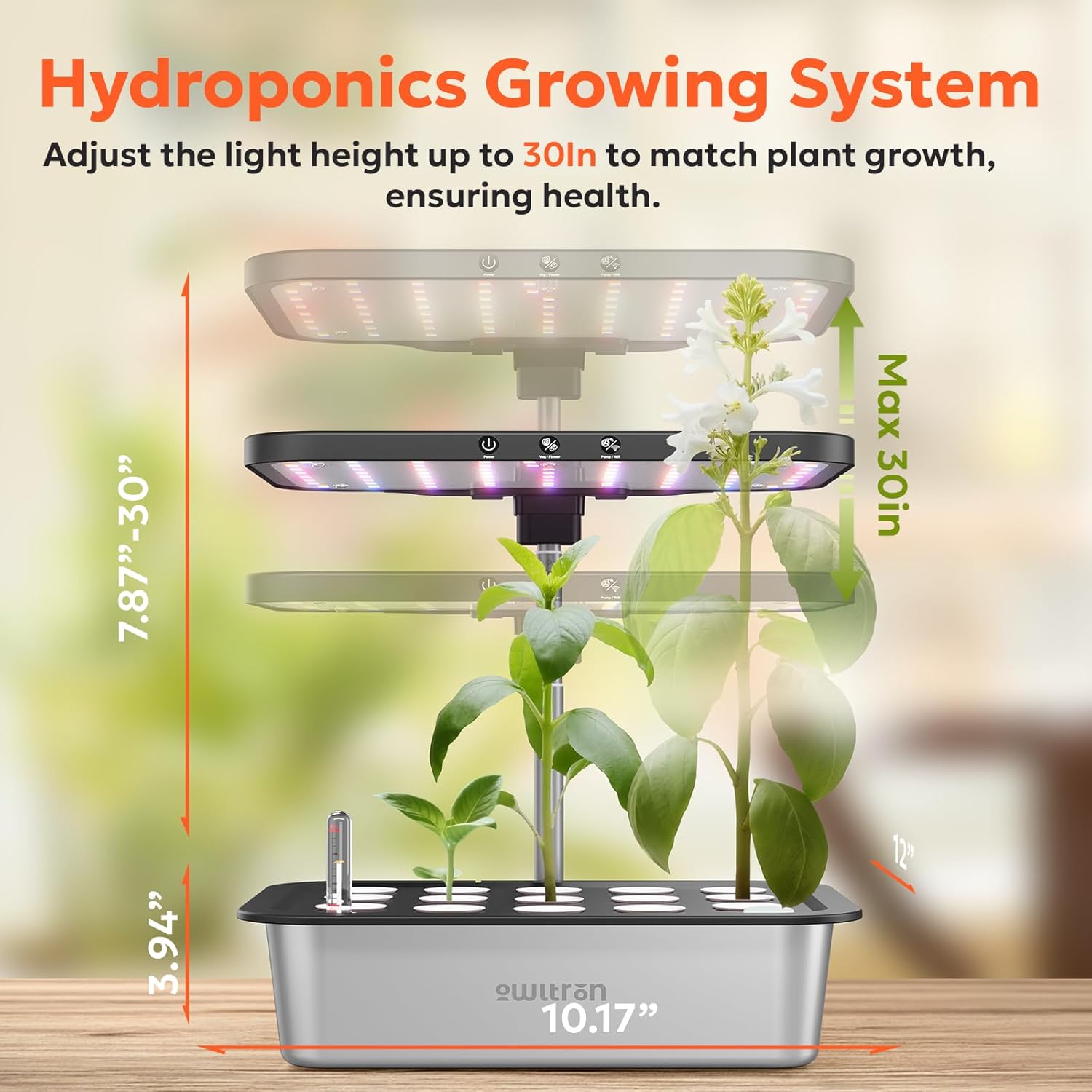 15-Pod Smart Hydroponics Growi - Smart Garden Herb avaliação e preço