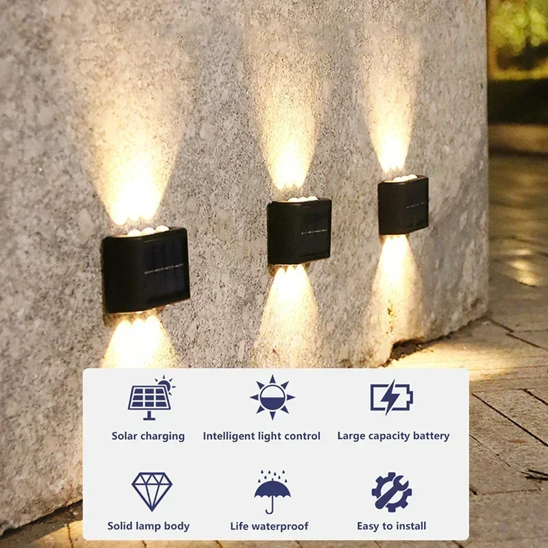 COB Solar Wall Lamp Outdoor Wa - Smart Garden Solar avaliação e preço