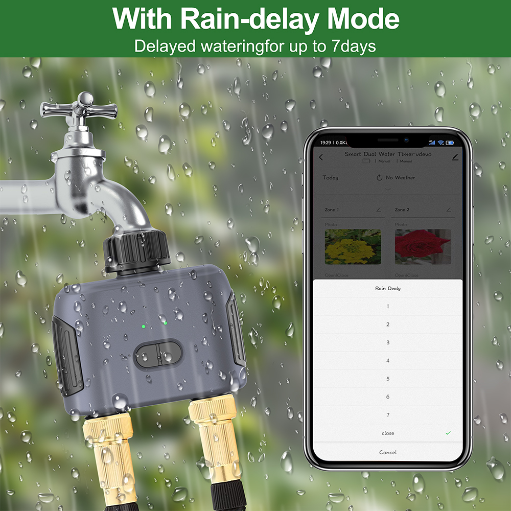 Tuya Zigbee/Bluetooth Water Ti - Smart Garden Iot avaliação e preço