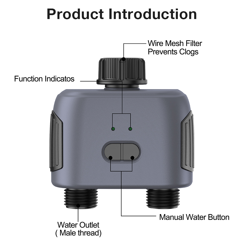 Tuya Zigbee/Bluetooth Water Ti - Smart Garden Iot avaliação e preço