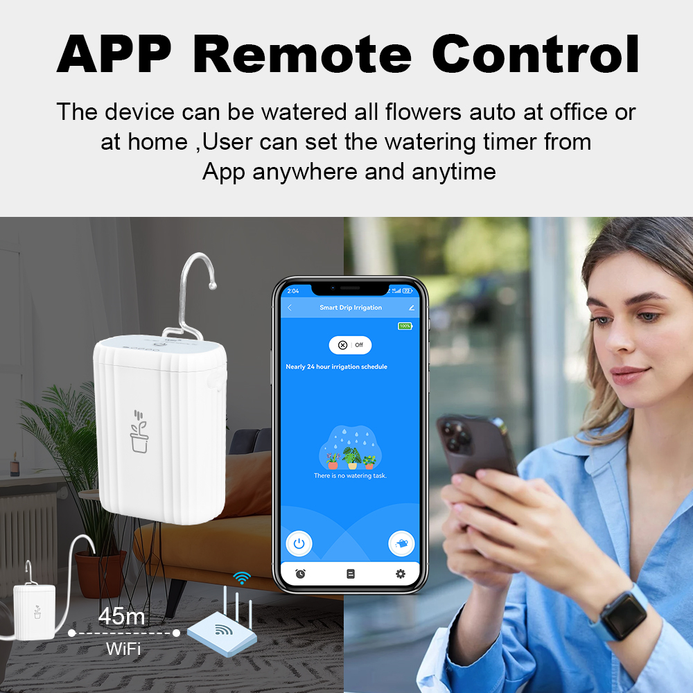Tuya WiFi Smart Drip Irrigatio - Smart Garden Iot avaliação e preço