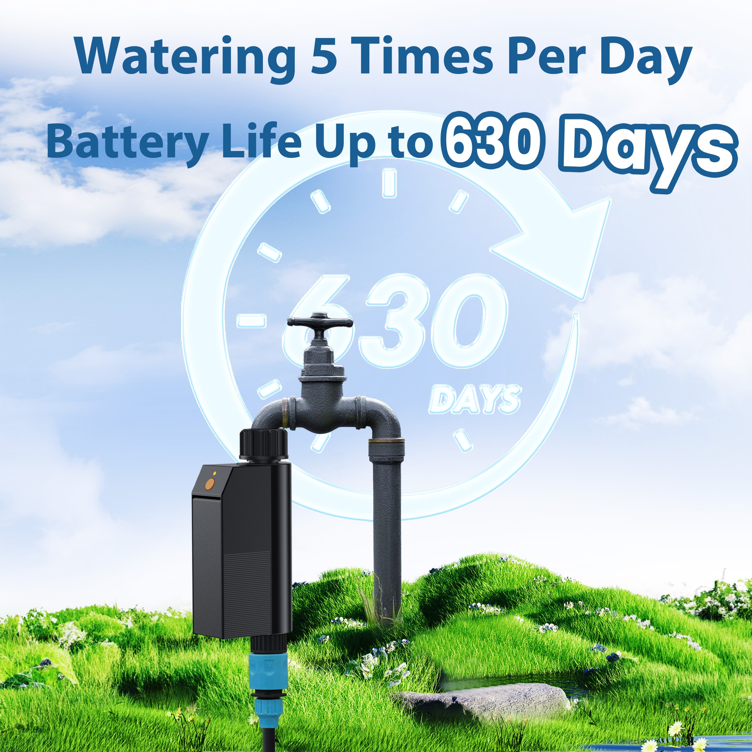 GIRIER Tuya Smart Water Timer  - Smart Garden Tap avaliação e preço