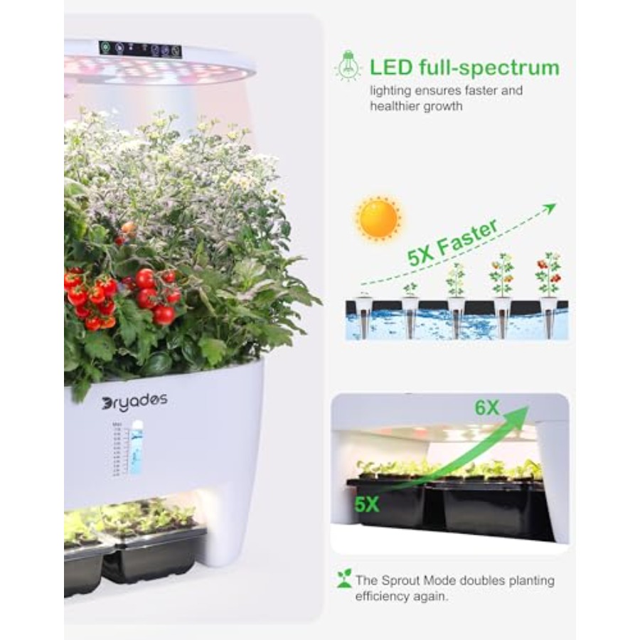 Hydroponic Growing System Kit  - Smart Garden Herb avaliação e preço