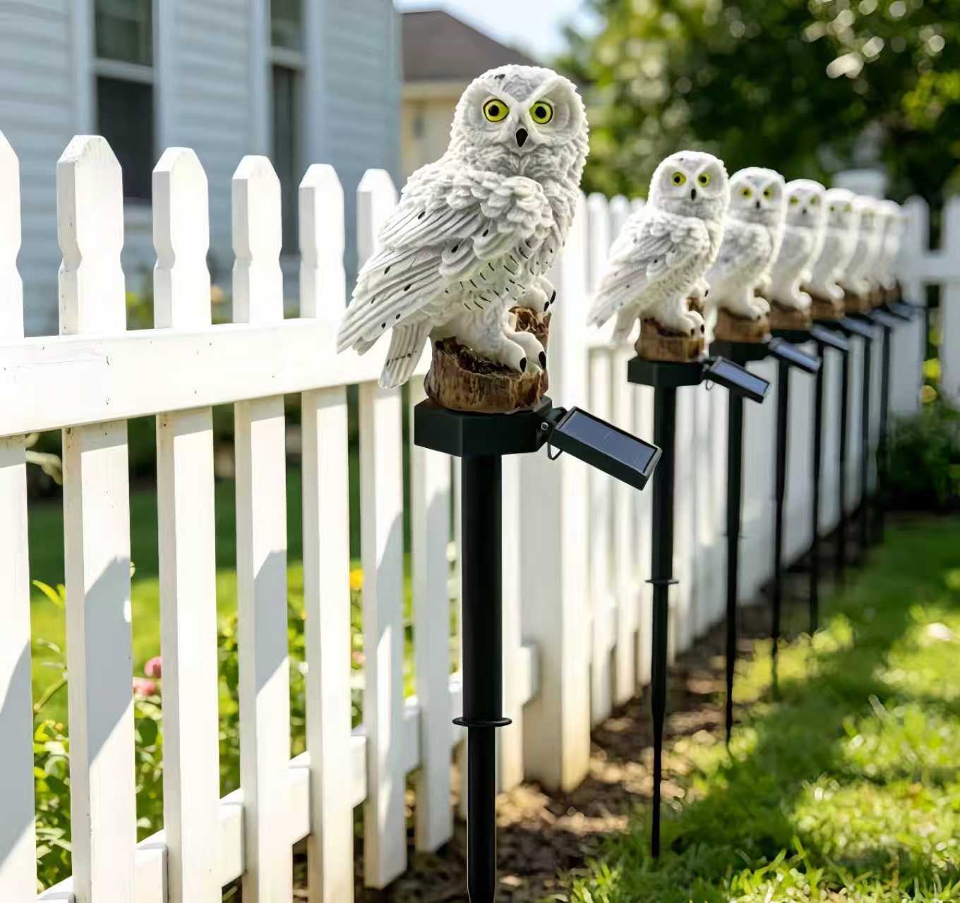 Solar Owl Garden Stake Light O - Smart Garden Lamp avaliação e preço
