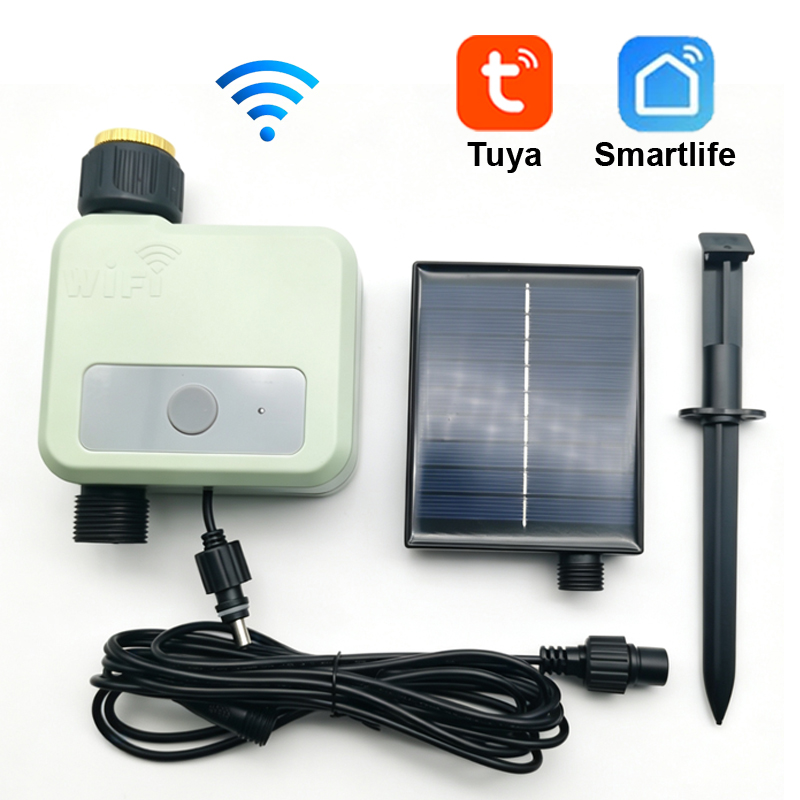 Tuya WiFi Watering Timer Solar - Smart Garden Iot avaliação e preço