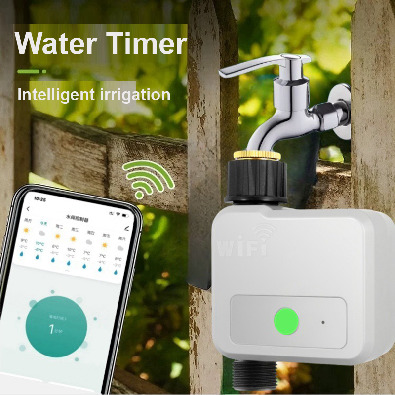 Tuya WiFi Watering Timer Solar - Smart Garden Iot avaliação e preço