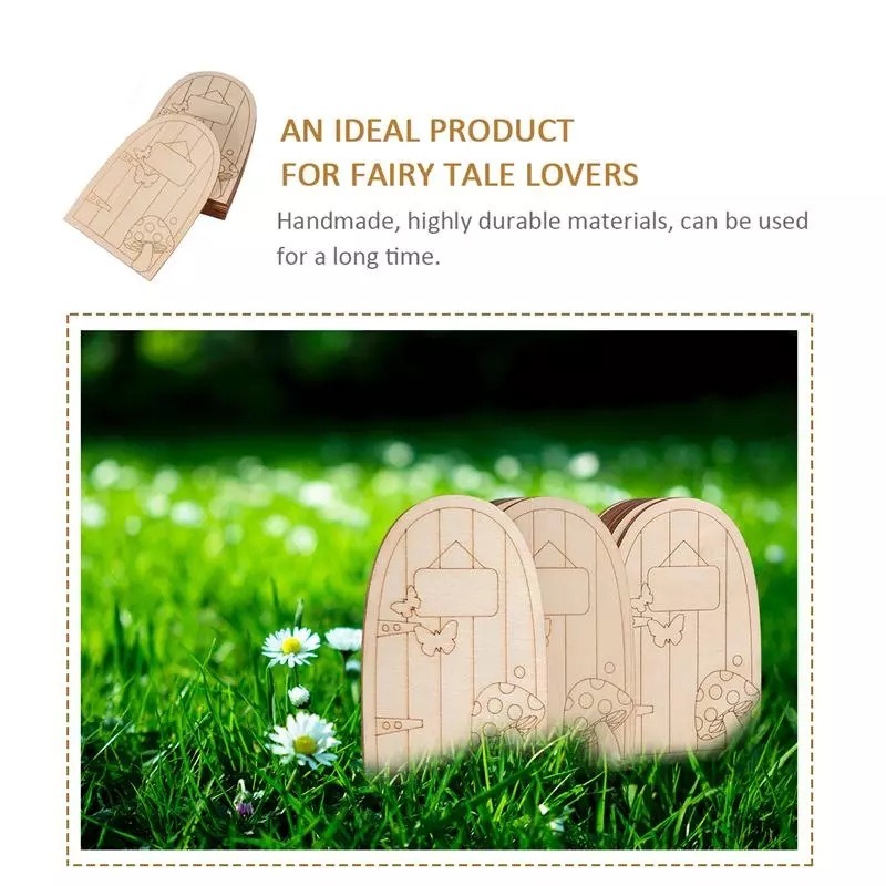 10pcs Fairy Door Miniature Woo - Smart Garden Mini avaliação e preço
