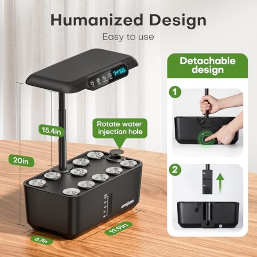 Hydroponics Growing System Her - Smart Garden Herb avaliação e preço