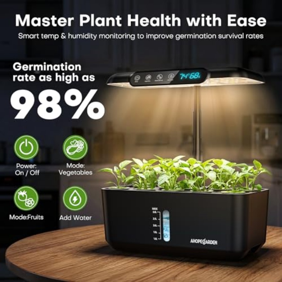 Hydroponics Growing System Her - Smart Garden Herb avaliação e preço