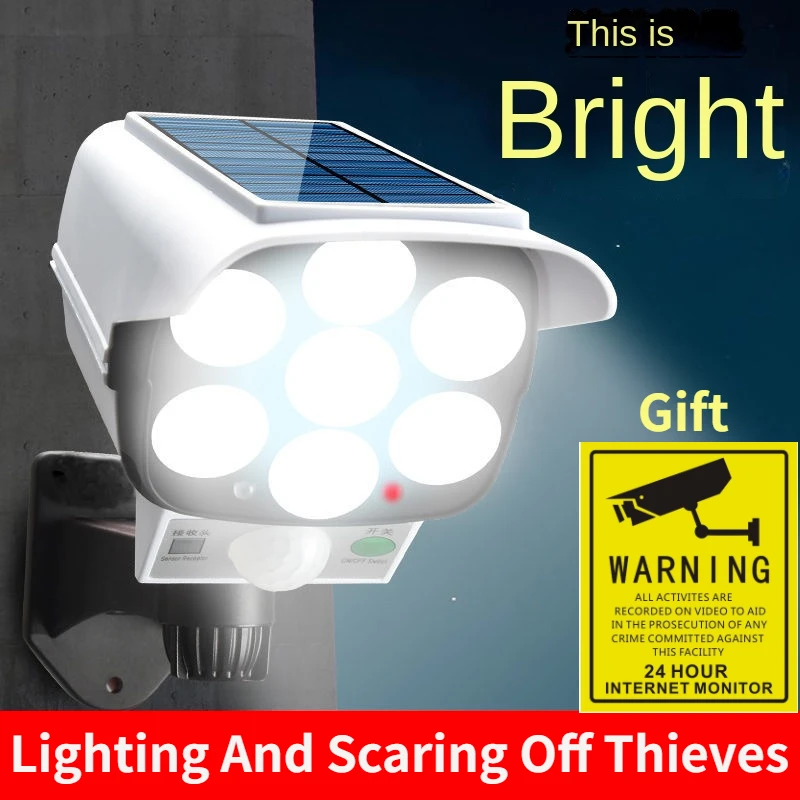 Outdoor Solar Light Motion Sen - Smart Garden Lamp avaliação e preço