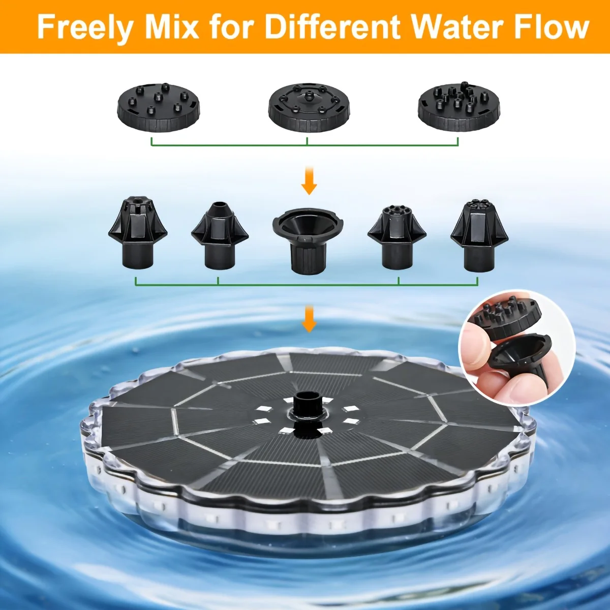 3.5W Outdoor Solar Fountain fo - Smart Garden Solar avaliação e preço