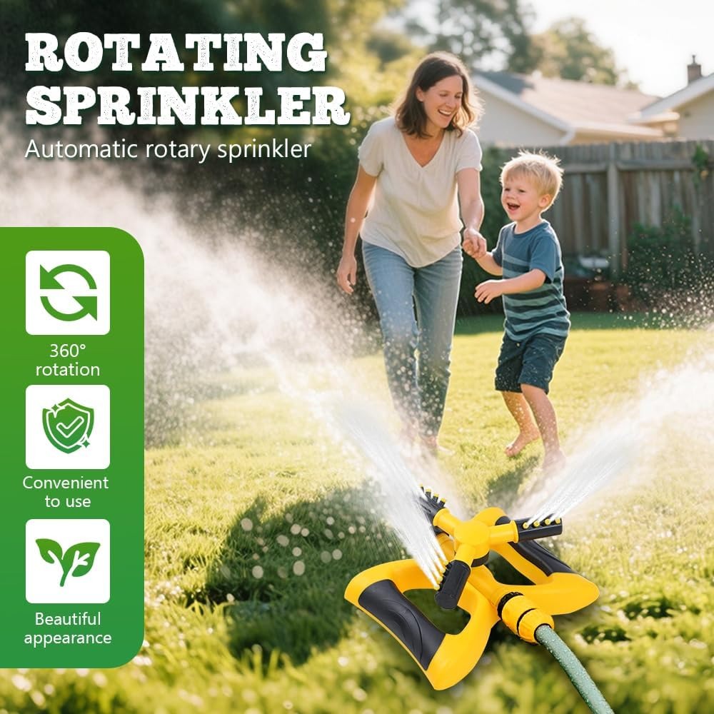 360-Degree Automatic Rotating  - Smart Garden Sprinkler avaliação e preço