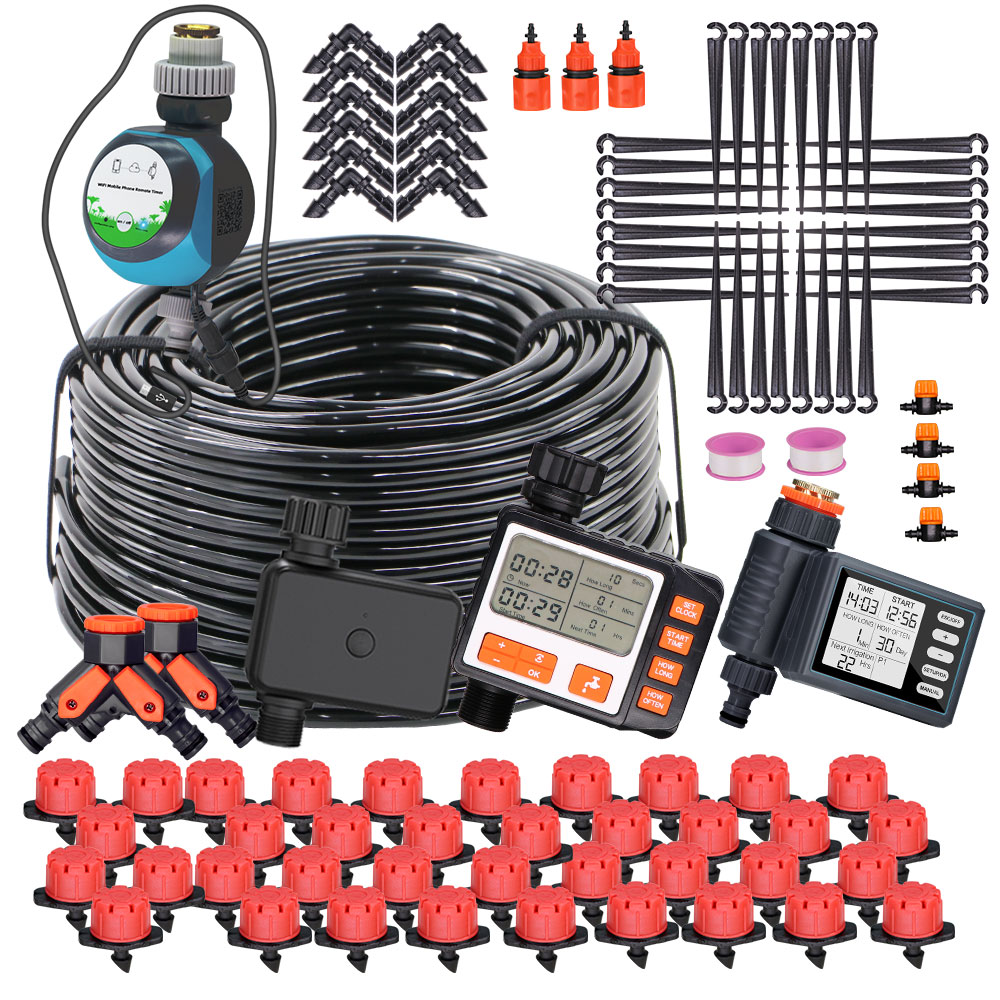 50-5M 1/4'' Hose Adjustable Dr - Smart Garden Sprinkler avaliação e preço