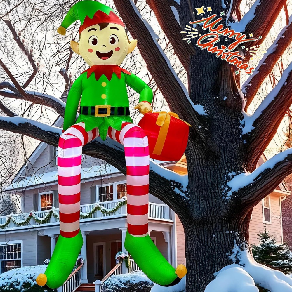 8FT Christmas Inflatables Sitt - Smart Garden Lamp avaliação e preço