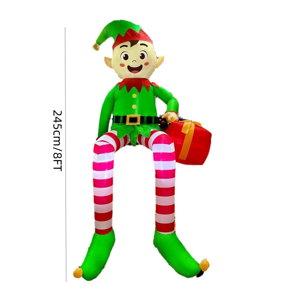 8FT Christmas Inflatables Sitt - Smart Garden Lamp avaliação e preço
