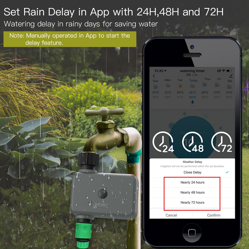 BLuetooth Valve Garden Waterin - Smart Garden Iot avaliação e preço