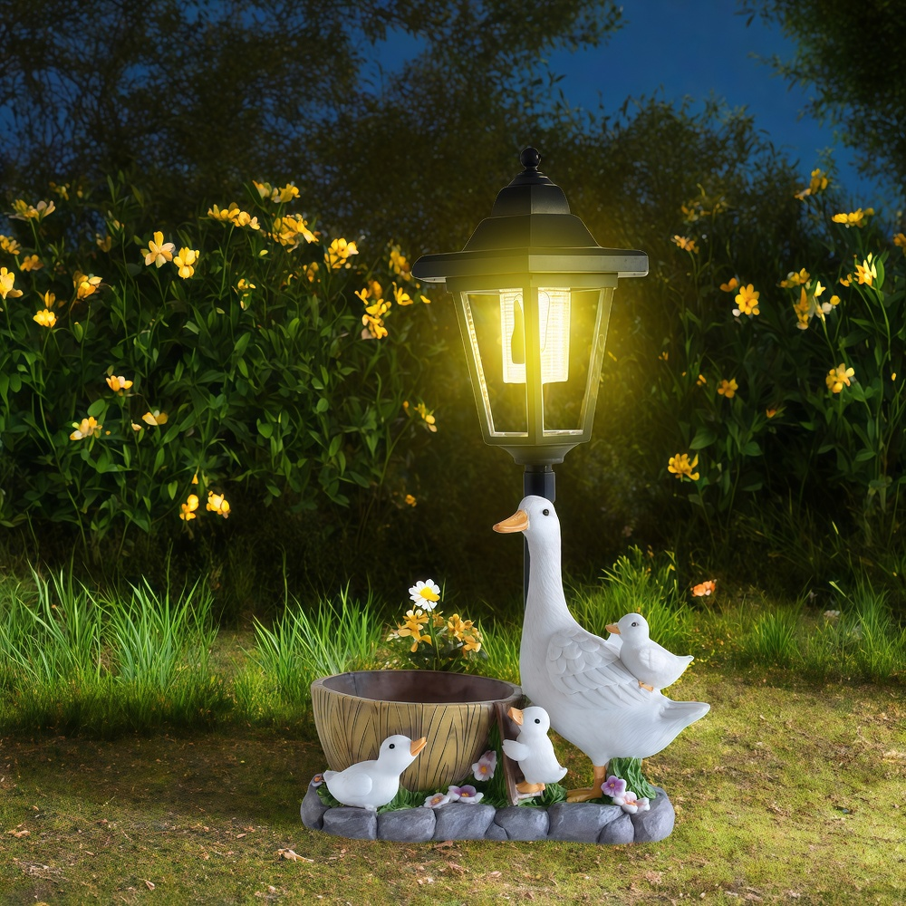 Solar Duck Night Light Garden  - Smart Garden Solar avaliação e preço