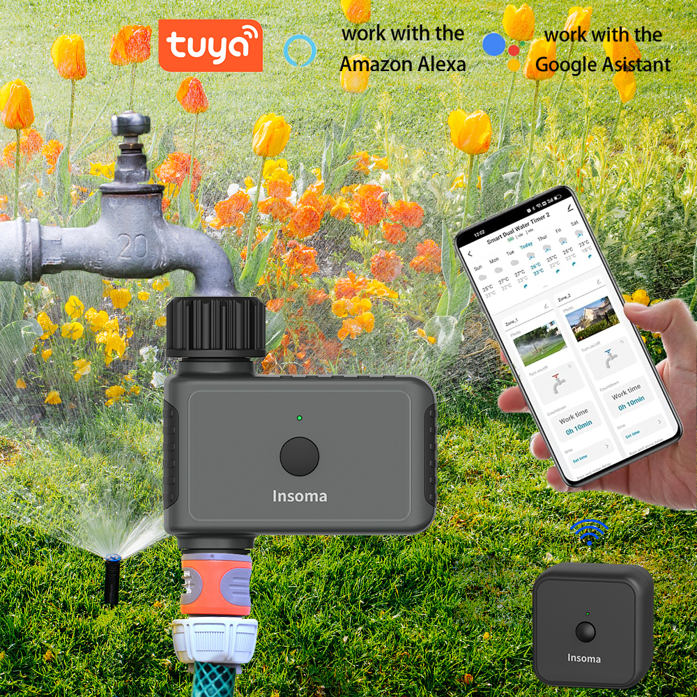 Insoma Wifi Automatic Sprinkle - Smart Garden Iot avaliação e preço