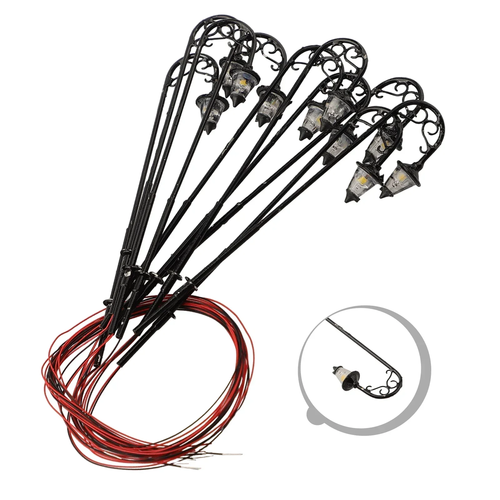 10Pcs H0 Gauge 1:87 LED Park L - Smart Garden Lamp avaliação e preço