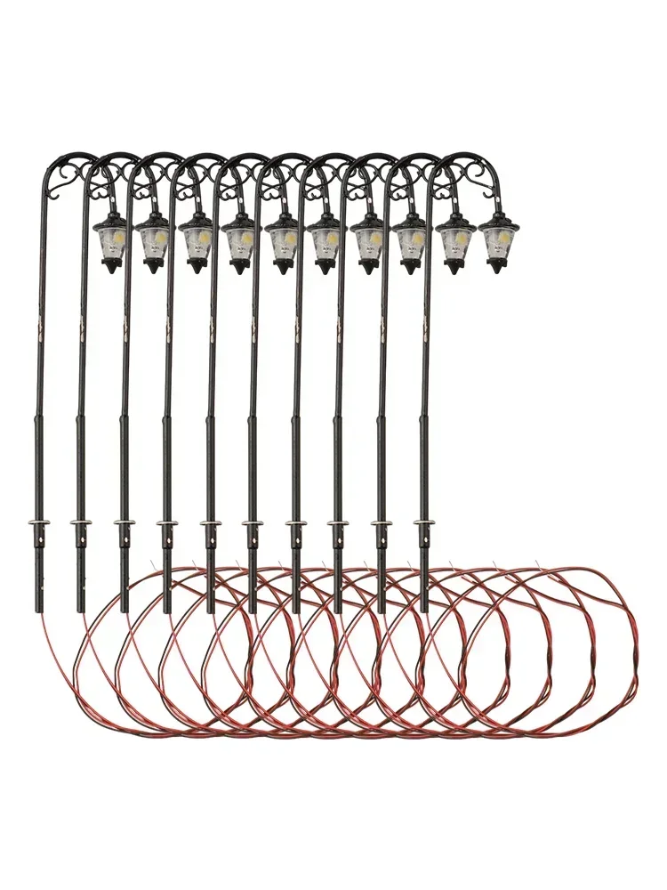 10Pcs H0 Gauge 1:87 LED Park L - Smart Garden Lamp avaliação e preço