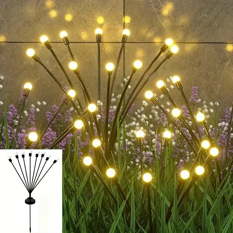 Outdoor Solar Pathway Light Wa - Smart Garden Lamp avaliação e preço