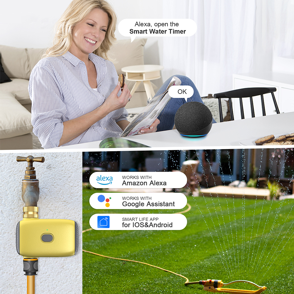Tuya Smart Zigbee Watering Tim - Smart Garden Sphagnum Moss avaliação e preço