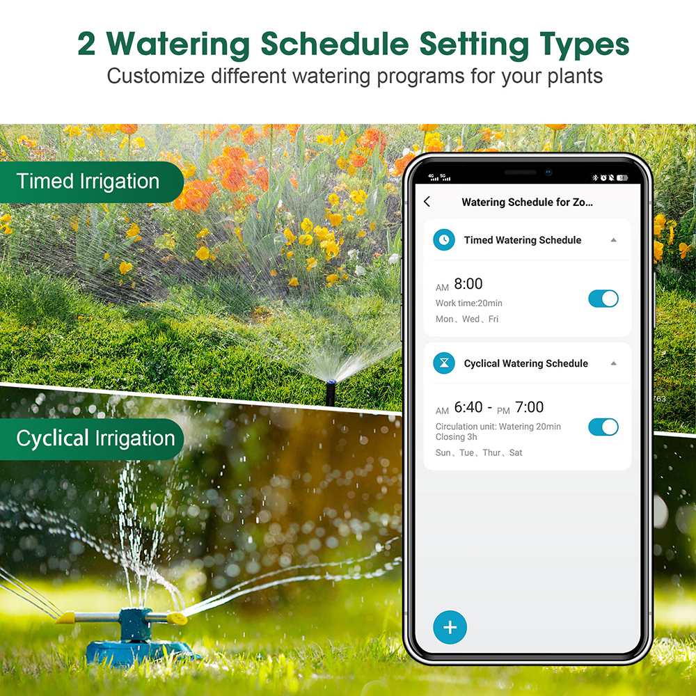 Bluetooth ZIGBEE Watering Time - Smart Garden Iot avaliação e preço