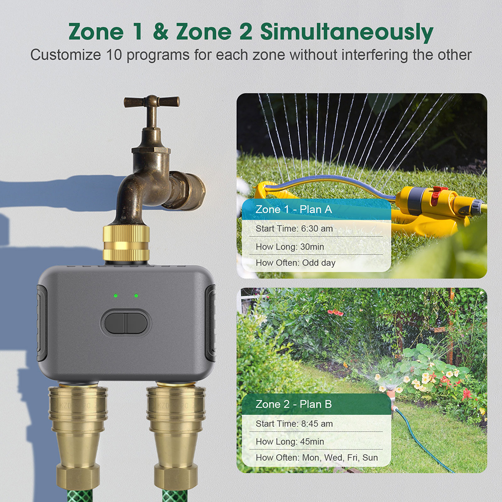 Bluetooth ZIGBEE Watering Time - Smart Garden Iot avaliação e preço