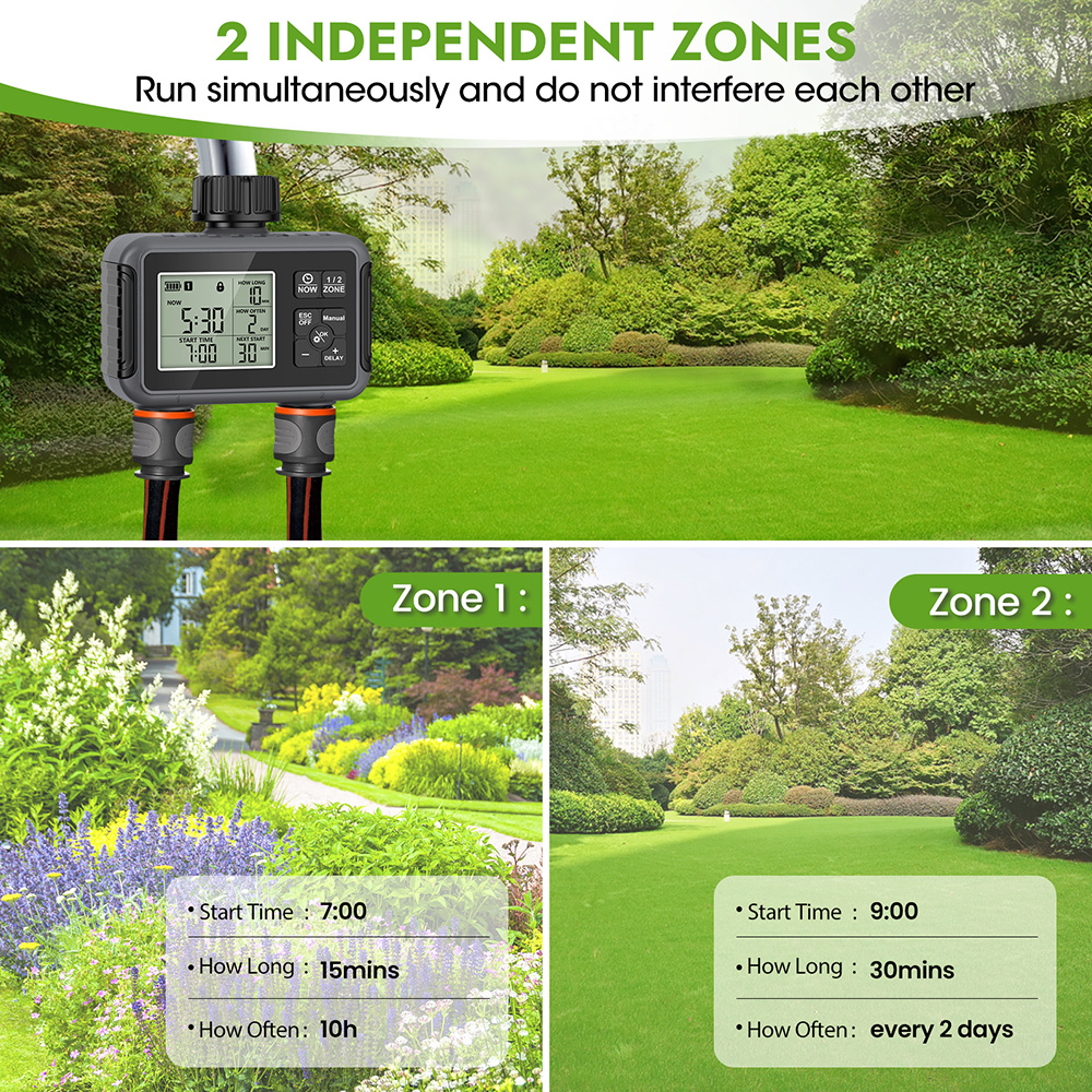 1/2/3-Outlets Automatic Water  - Smart Garden Sphagnum Moss avaliação e preço