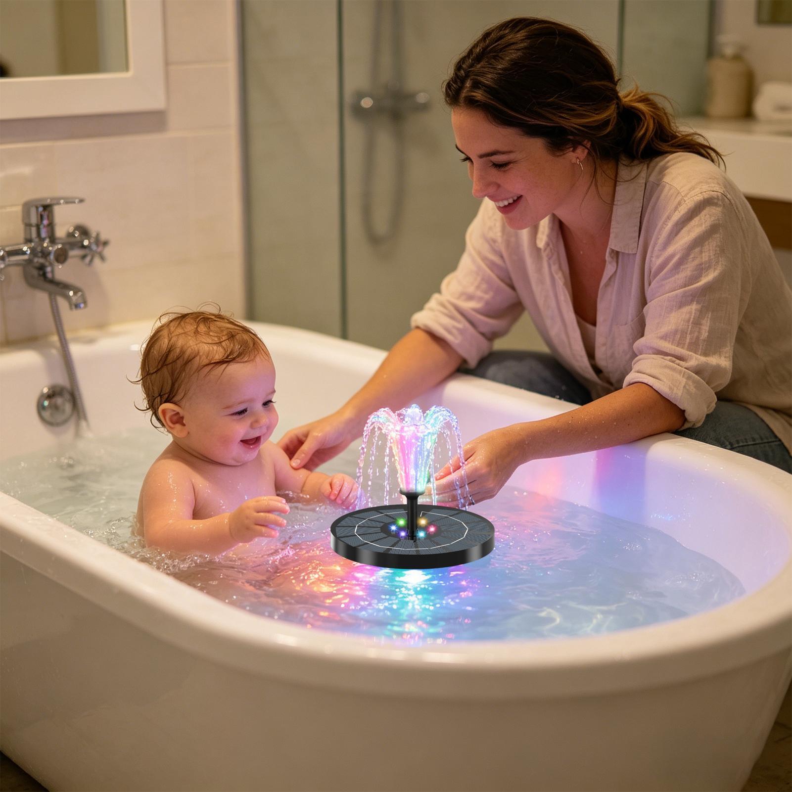 Floating Solar Bird Bath Fount - Smart Garden Lamp avaliação e preço