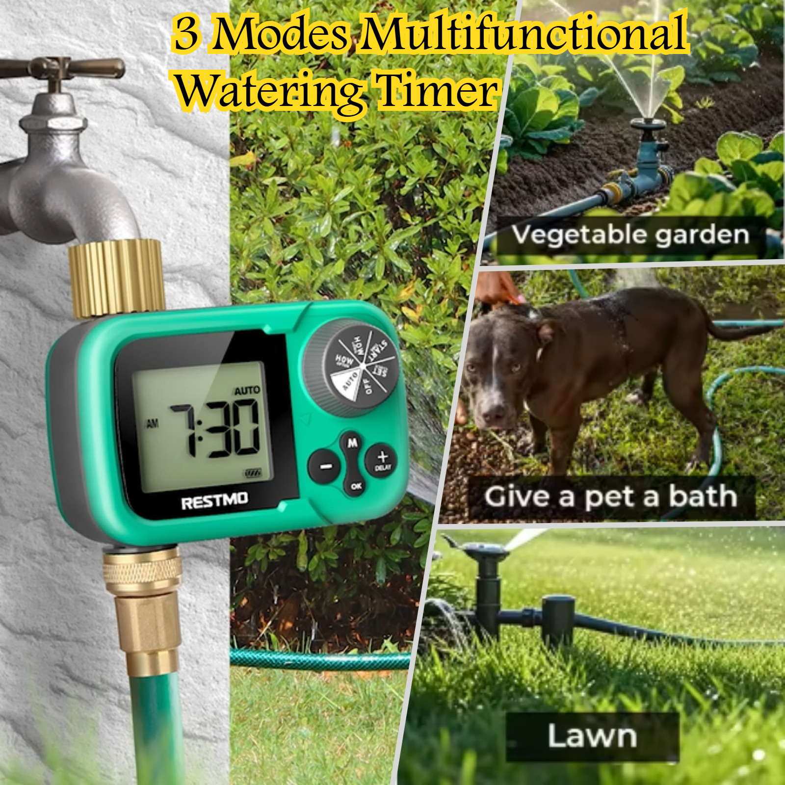 Smart Water Timer Zero Low Pre - Smart Garden Iot avaliação e preço