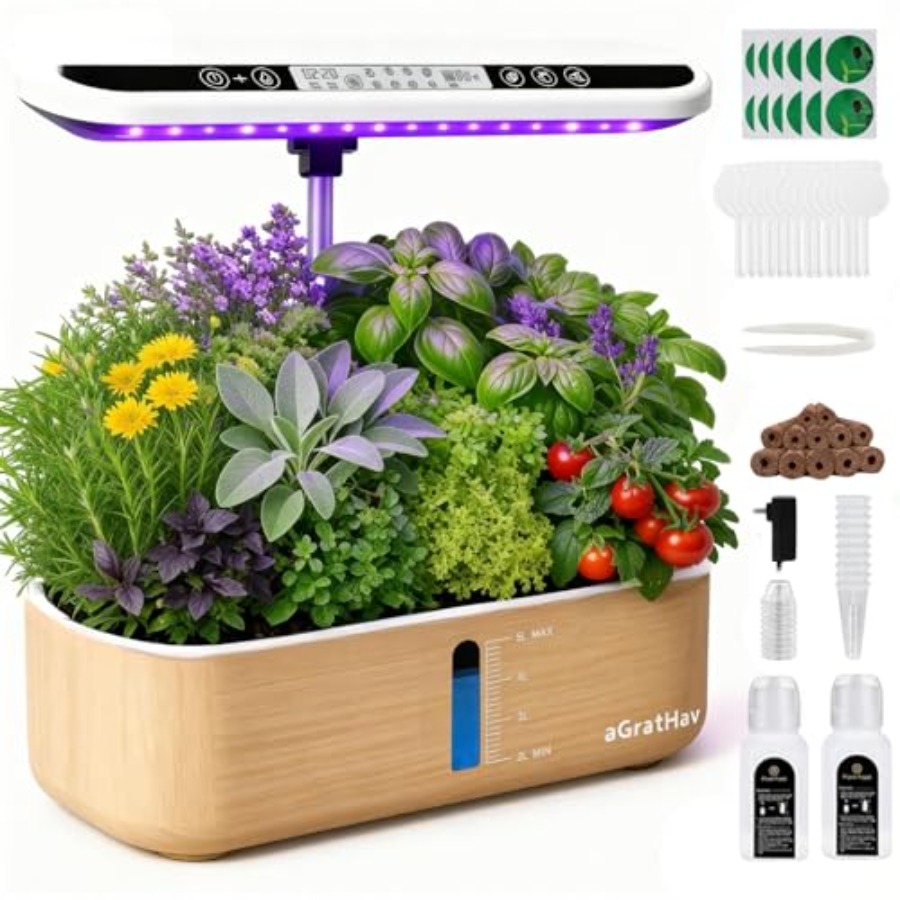 Hydroponics Growing System Kit - Smart Garden Herb avaliação e preço