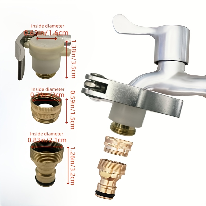 Universal Garden Hose Tap Adap - Smart Garden Tap avaliação e preço