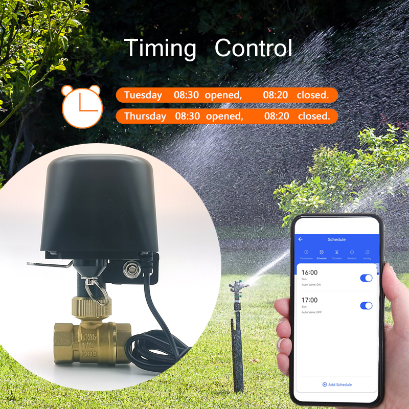 Tuya WiFi or Zigbee Water Valv - Smart Garden Tap avaliação e preço